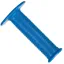 Lizard Skins Pyramid Flange Single Compound MTB Grips - Blue